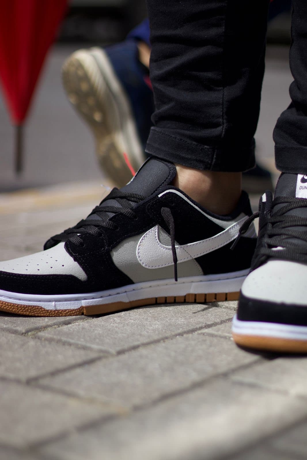 Nike Dunk Preto/Cinza - Imagem 1