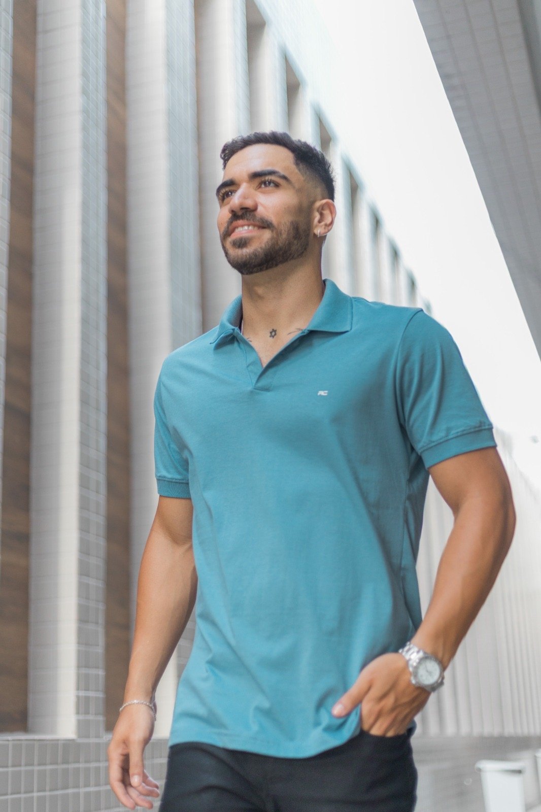 Polo gola v - Imagem 9