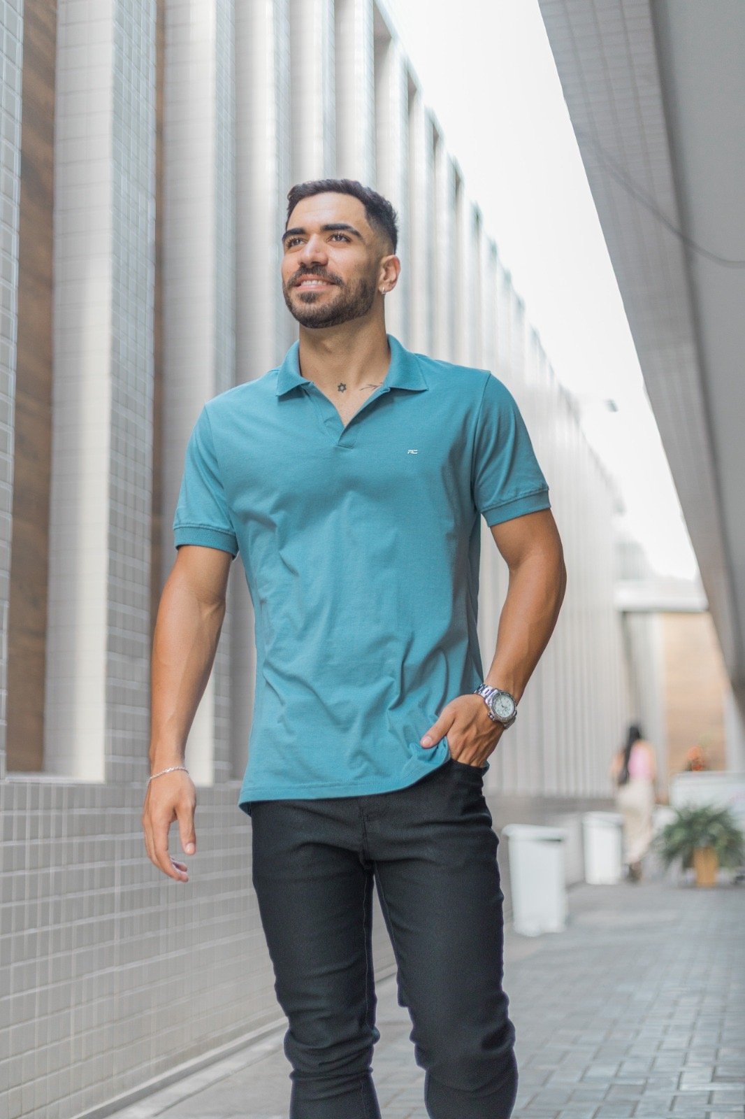 Polo gola v - Imagem 8